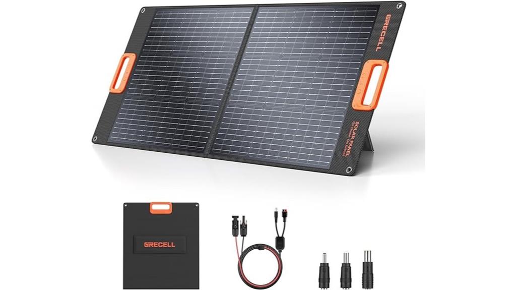 100w portable solar panel
