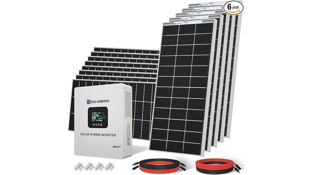 10 7kwh solar power kit