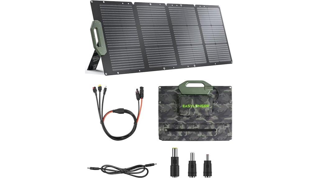 110w foldable solar panel
