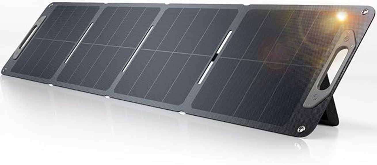 120w portable solar panel