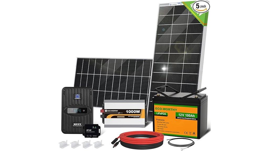 1 6kwh 390w solar kit