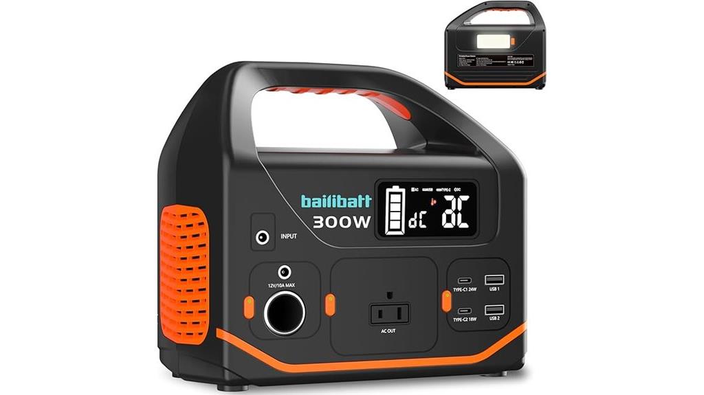 300w lithium power generator