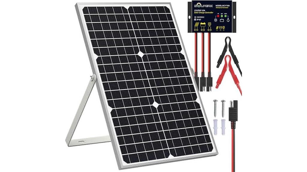 30w waterproof solar kit