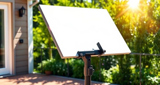 adjustable sun panel stands