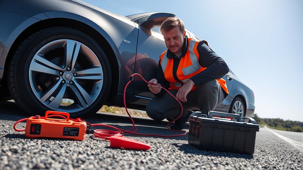 car jump start assistance