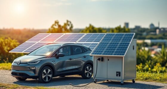 charging evs with solar power
