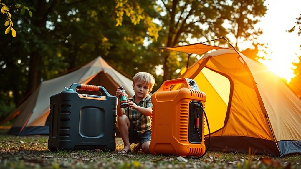 child safe camping power