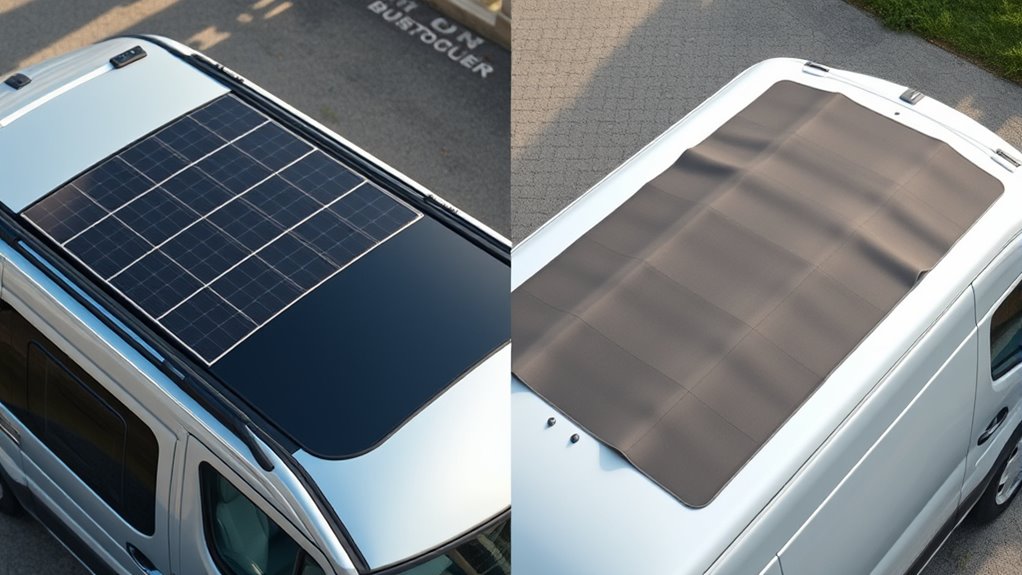 choosing van roof solar