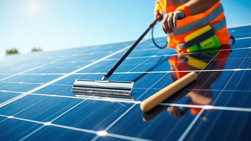 cleaning tools for solar panels