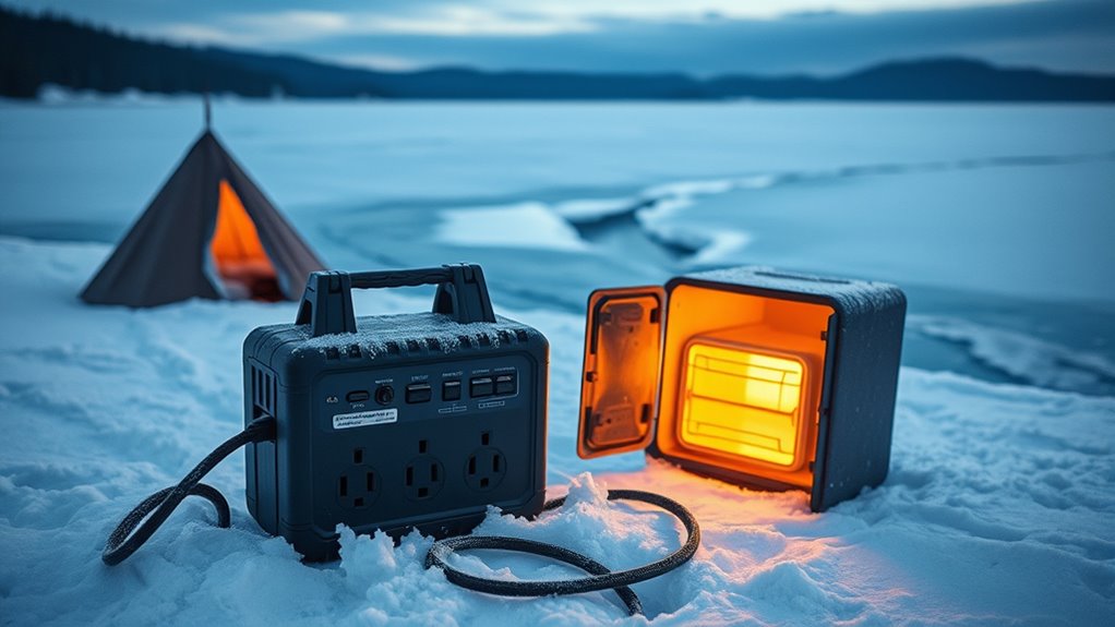 cold weather power station features