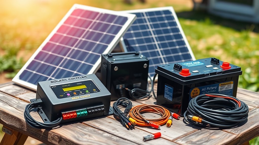 complete all in one solar kit