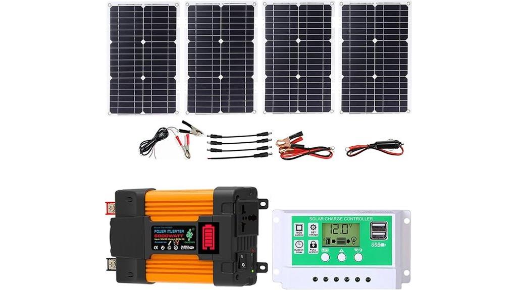 complete solar power system
