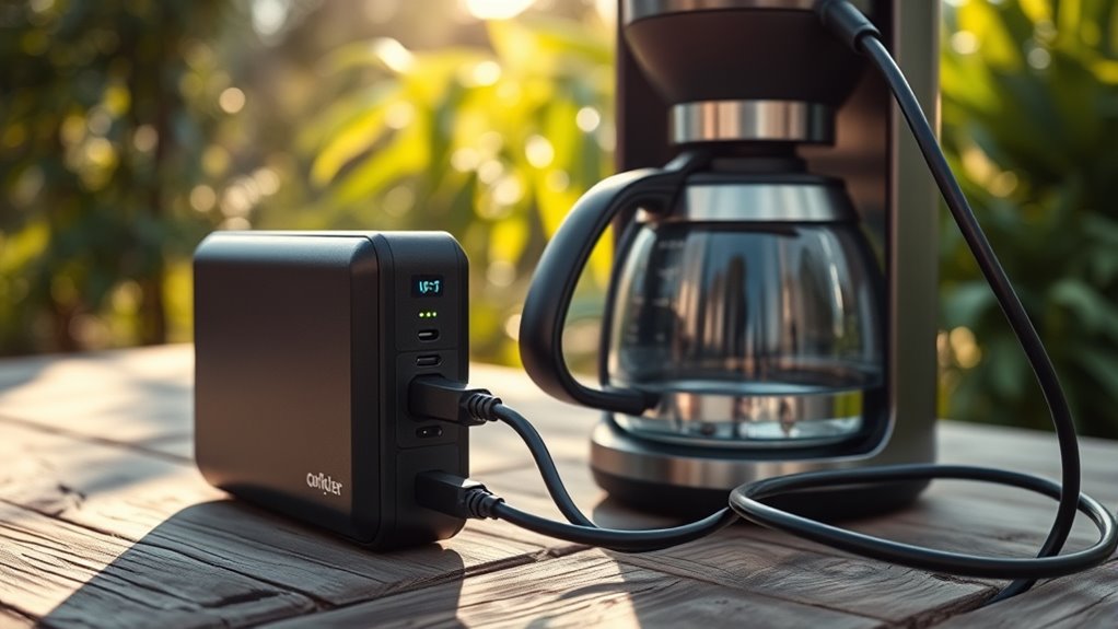connect portable power safely