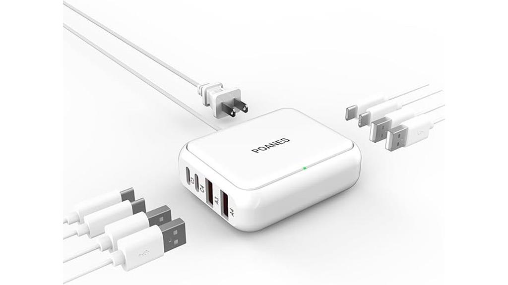 eight port travel charger