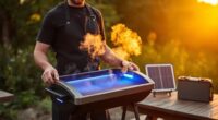 electric grill off grid power