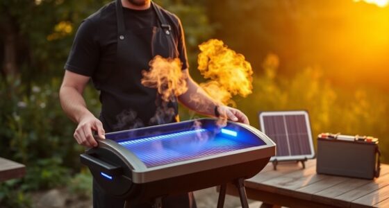 electric grill off grid power