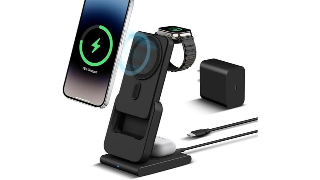 foldable iphone watch charger