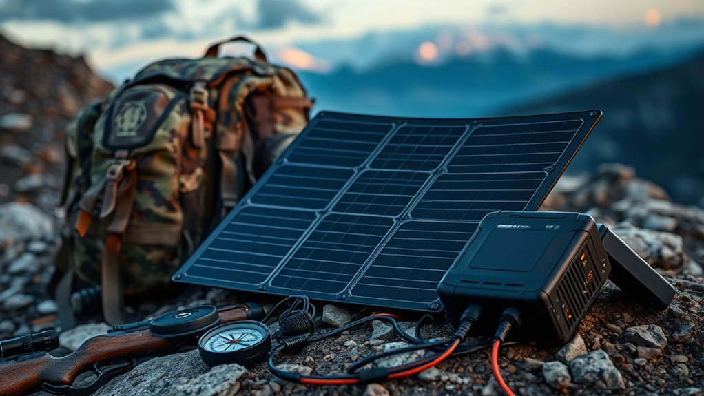 hunting solar panel considerations