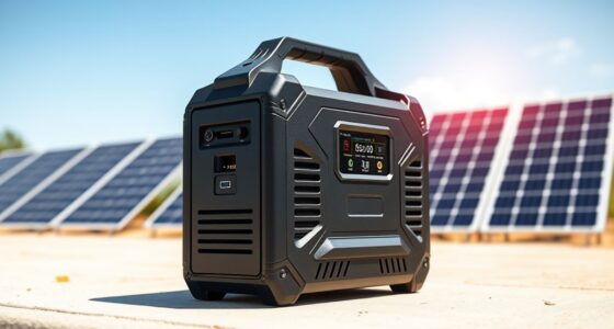 integrated solar power backup