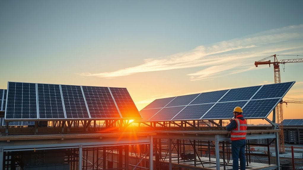 jobsite solar panel considerations