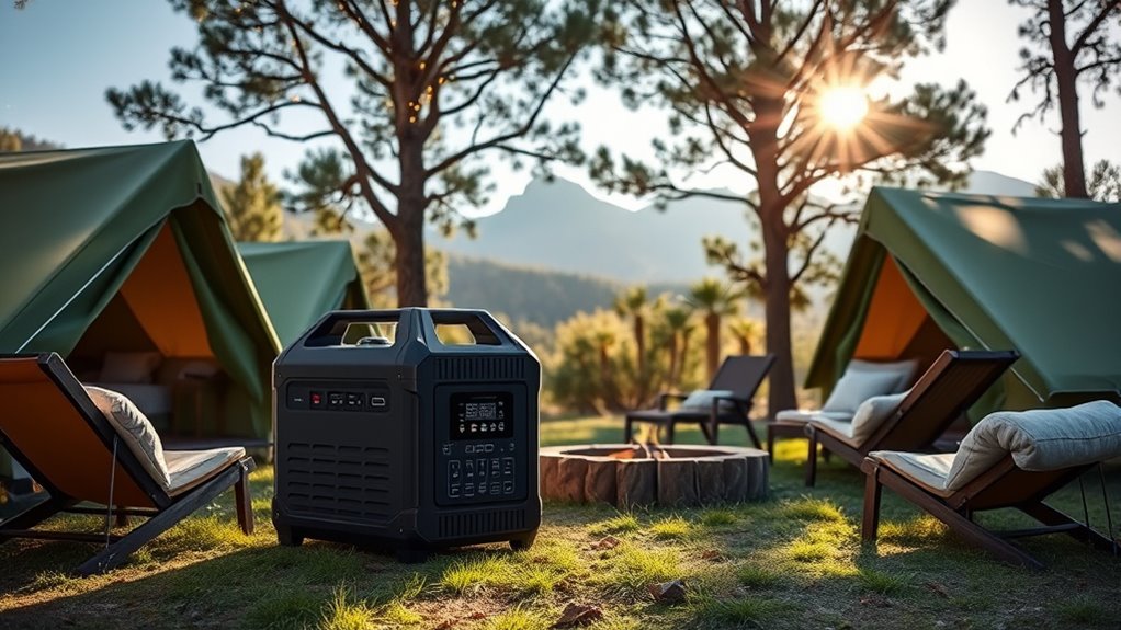 key glamping solar considerations