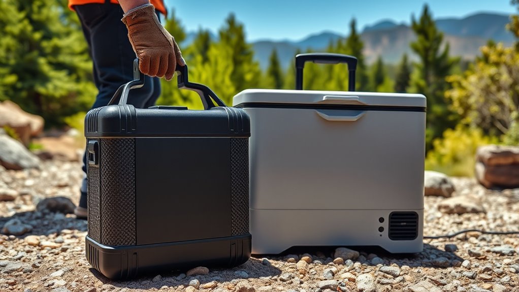 lightweight portable refrigeration units