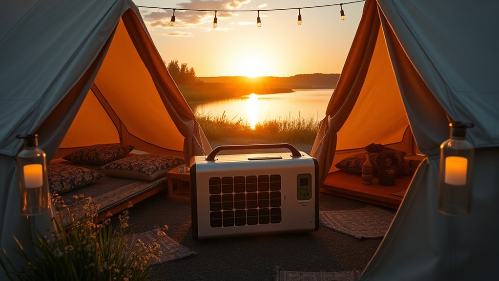 luxury camping power solutions