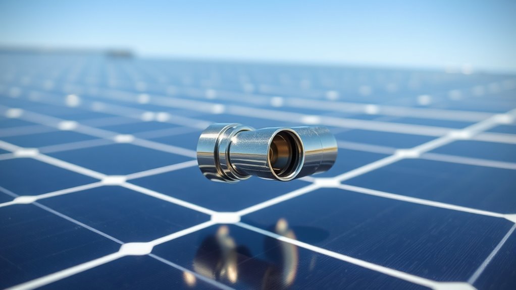 magnetic solar quick connectors