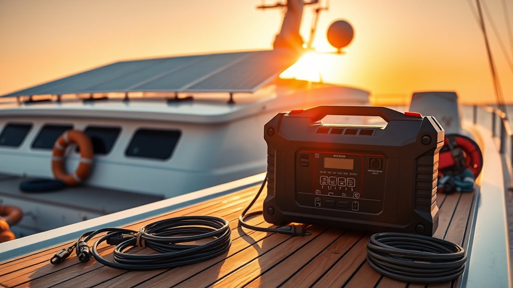 marine solar generator considerations