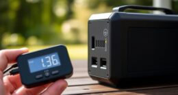 measuring noise in portable power