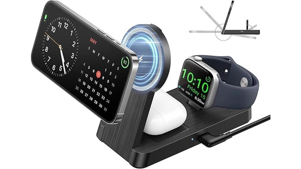 multi device wireless charging station