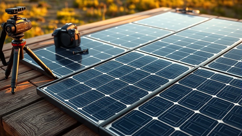 photography gear solar power