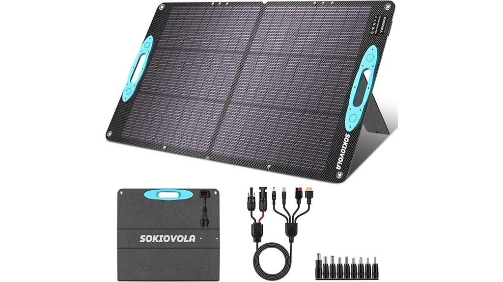 portable 100w solar panel
