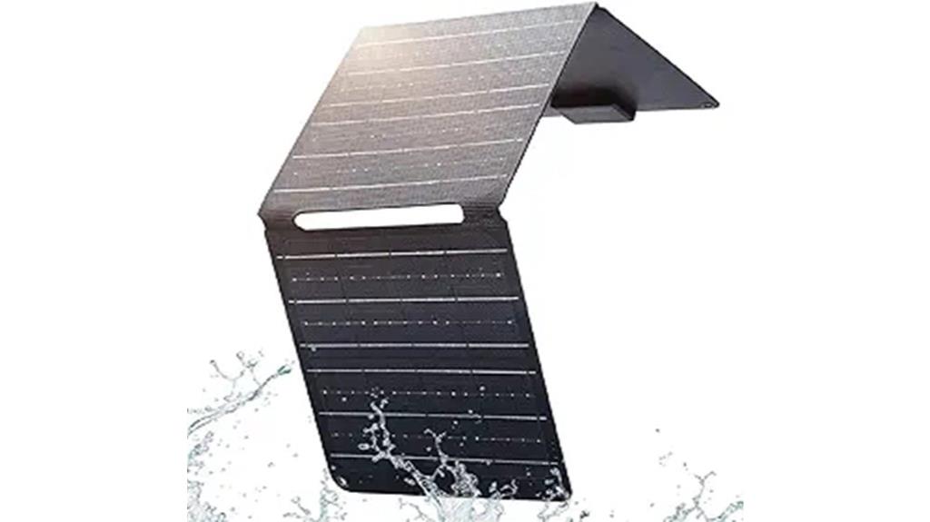 portable 21w foldable solar charger