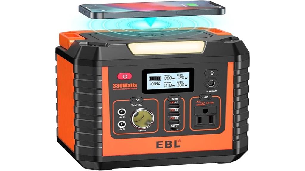portable 300w solar generator