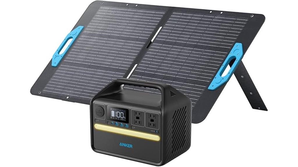 portable 512wh solar power