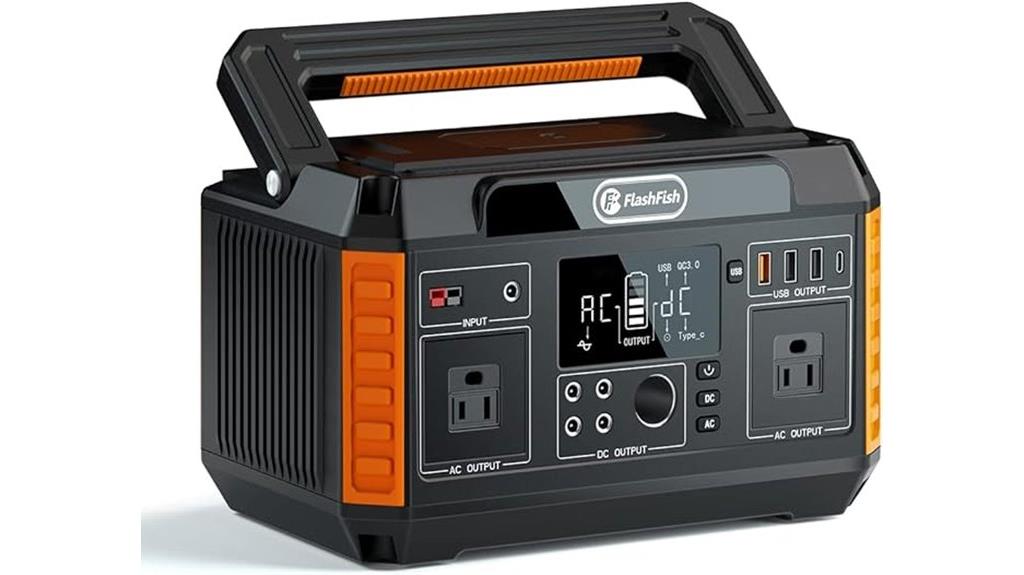 portable 560w solar generator