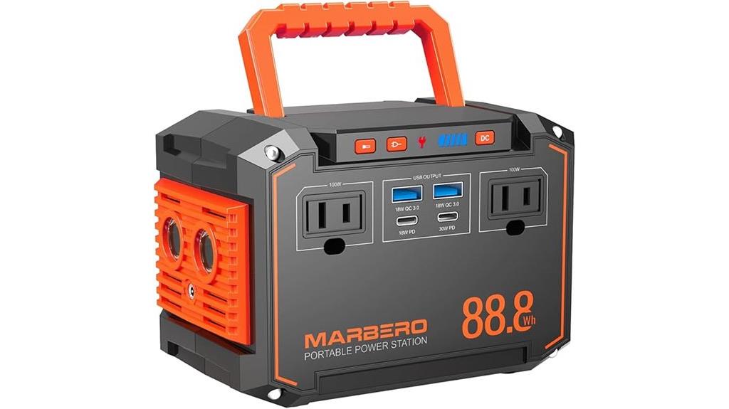 portable 88 8wh solar generator