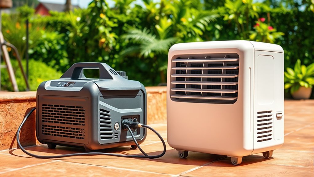 portable costly fluctuating power