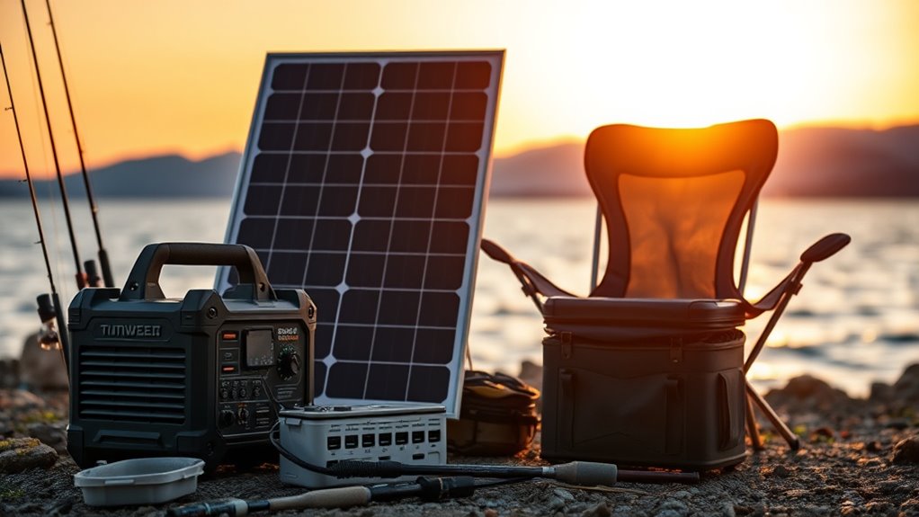 portable durable fishing power