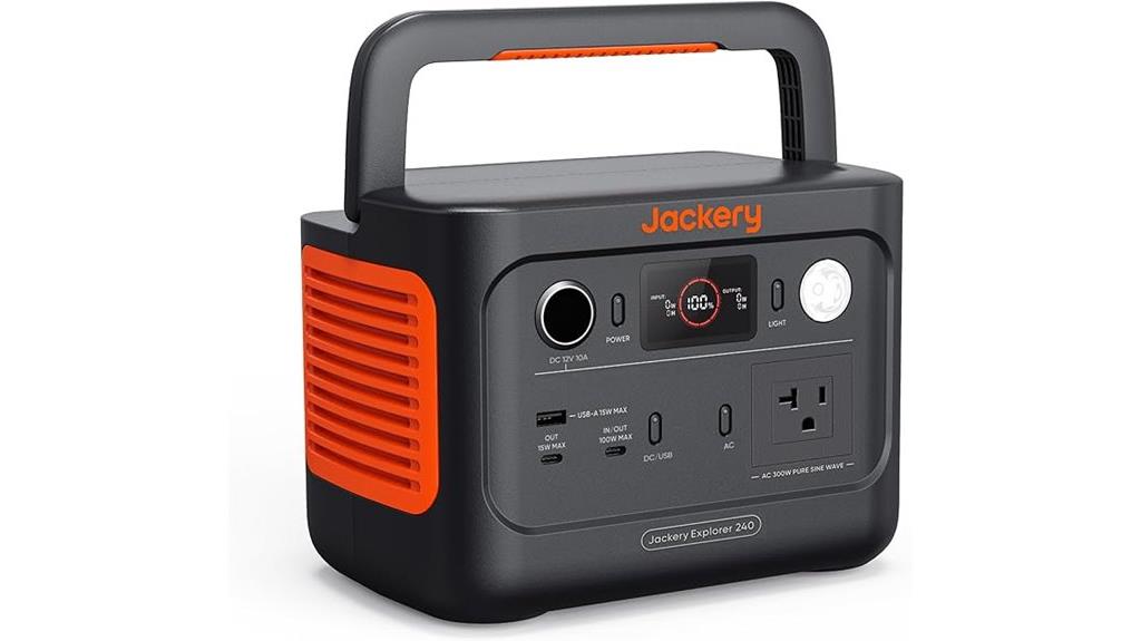 portable energy backup device