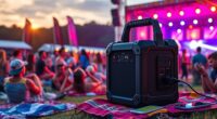 portable festival power stations