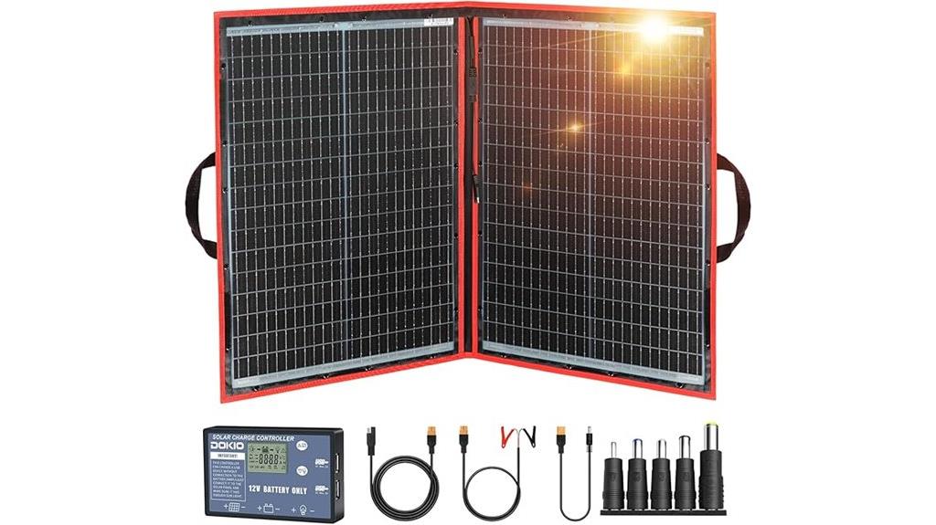 portable foldable solar kit