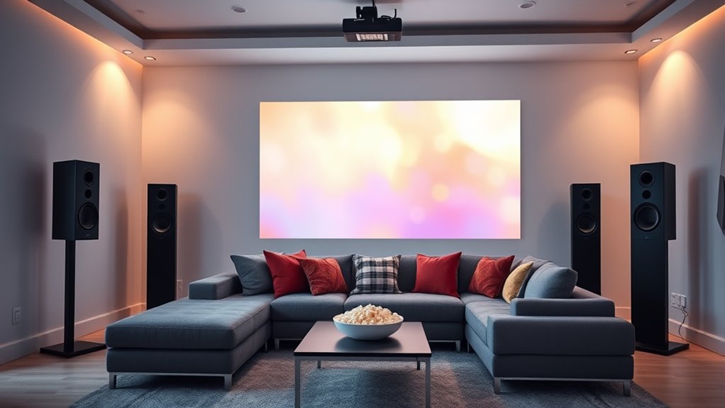 portable home theater setup