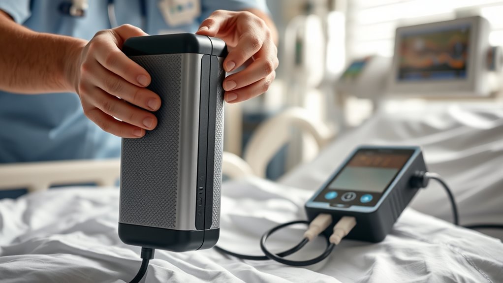 portable power ensures critical functionality