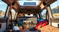 portable power station setup