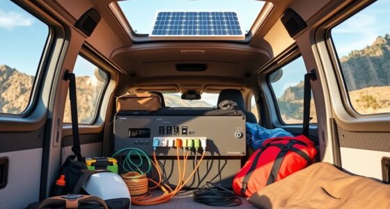 portable power station setup