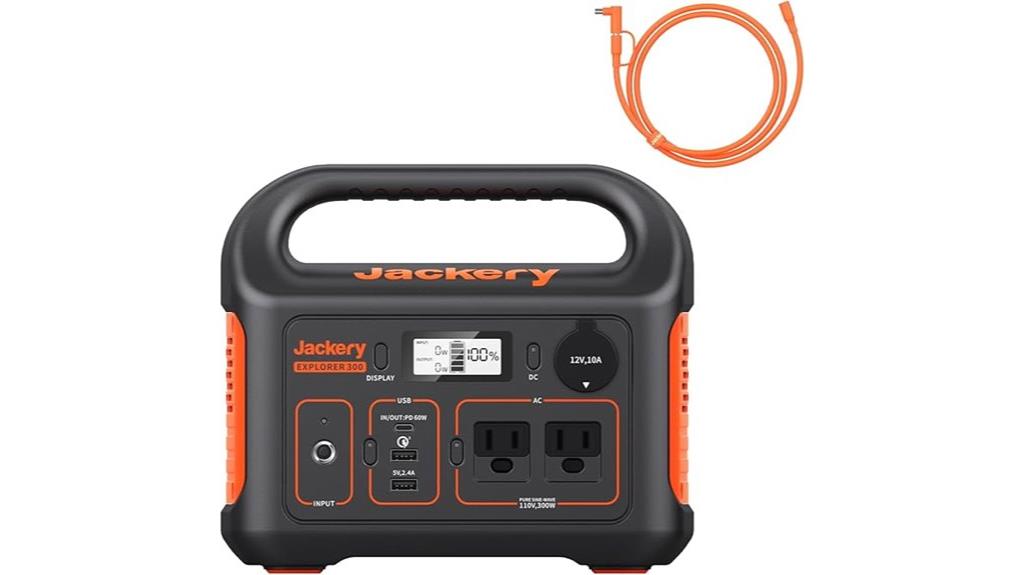 portable power station with extension