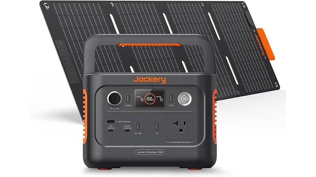 portable solar generator kit