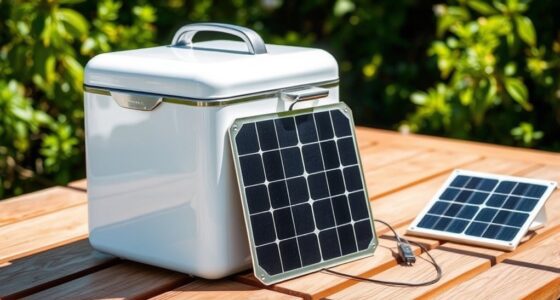 portable solar mini fridge